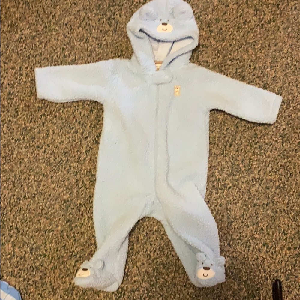 Baby bear warm onesie